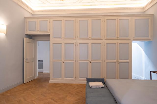 The wardrobe wall