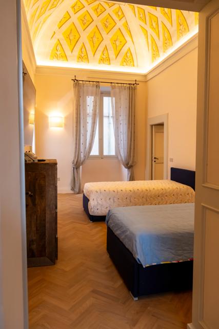 The twin room