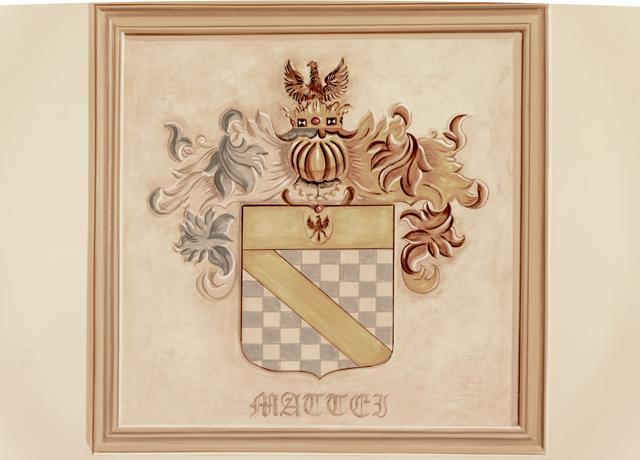 The Mattei family crest