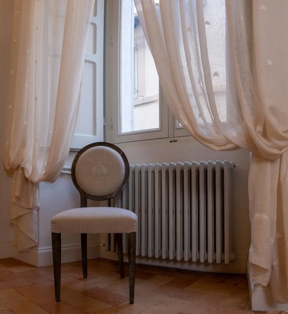 Reading corner by the window