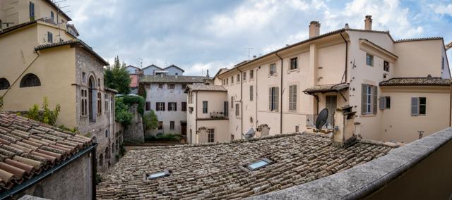View over Spoleto's rooftops