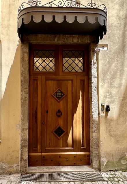 Wooden doorway