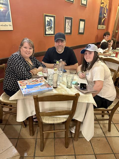 Dinner with friends
