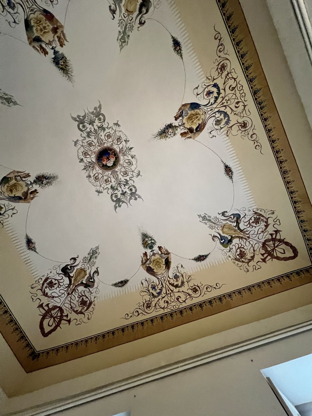 Frescoed ceilings